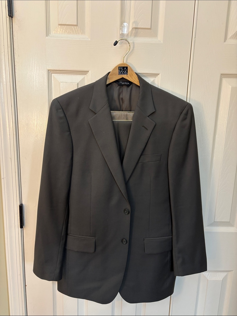 Jos. A. Bank Men's Olive Two-Button Suit Jacket